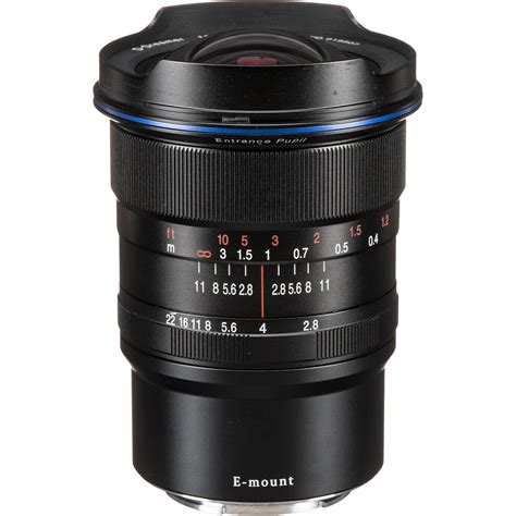 laowa 12 mm f/2.8 Zero-d Sony FE Lens (Wide, MILC/SLR, 16/10, 22 – 2.8, Manual, Sony E)